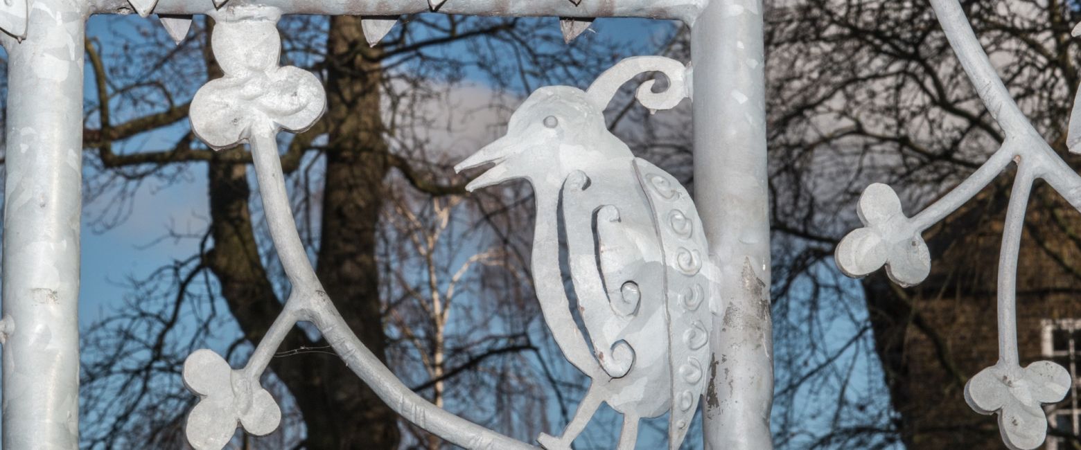 Close up of the School Gates