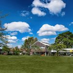 Lower School buildings on a sunny day