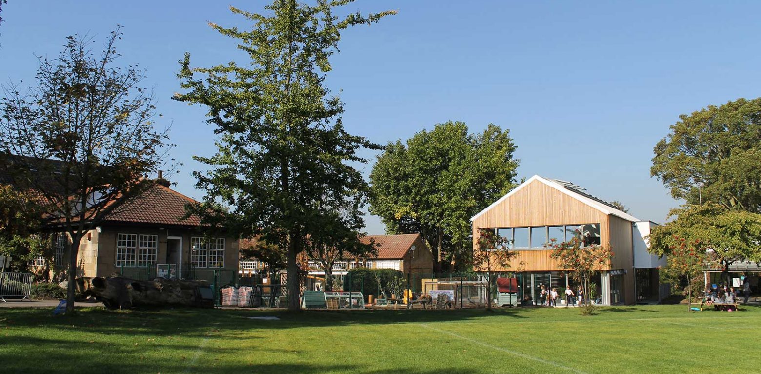 Lower School viewed from across the field