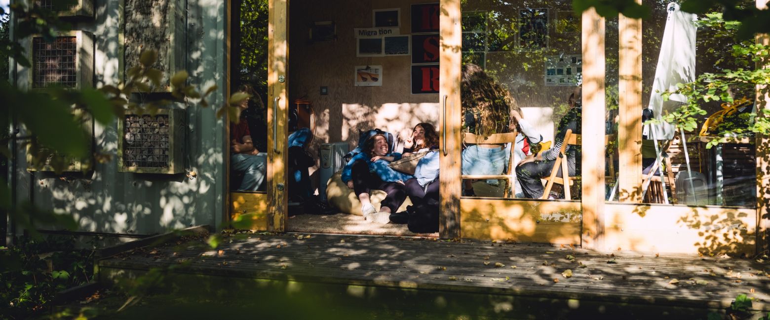 Outdoor Classroom in use