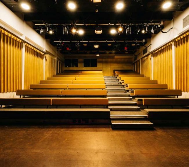 Theatre View From Stage With Lights King Alfred