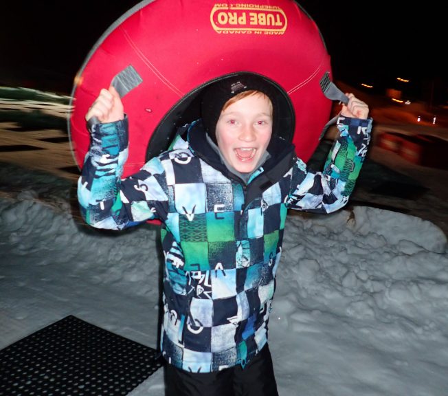 Snow tubing