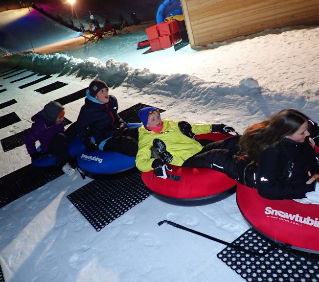 Snow tubing