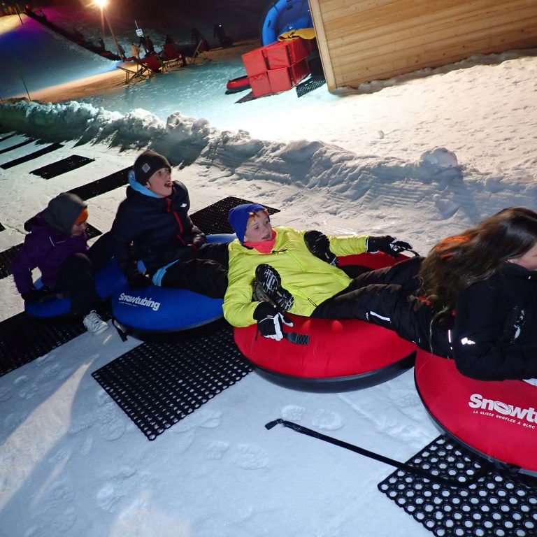 Snow tubing