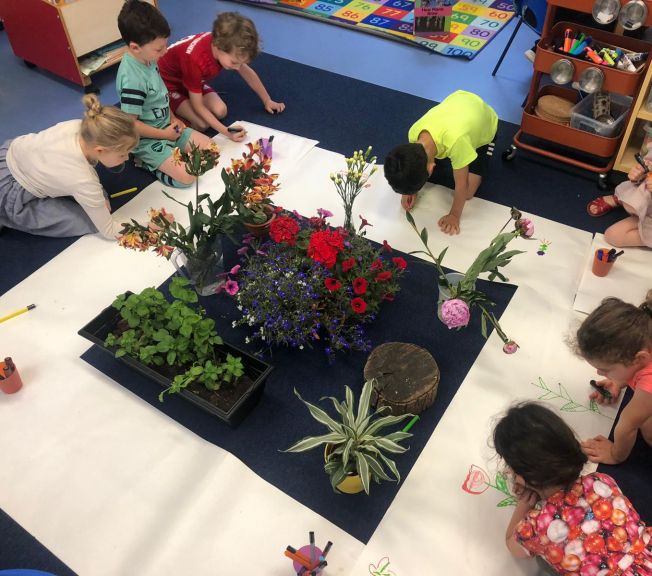 Hands on learning in Lower School