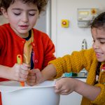 Lower School students baking