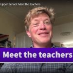 Video still of a teacher