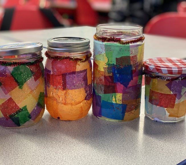 arts and crafts jars