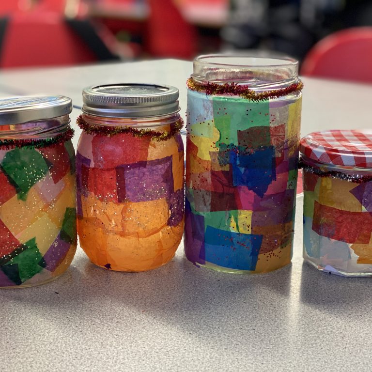 arts and crafts jars