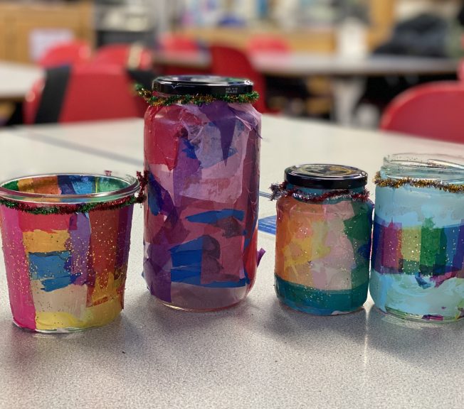 arts and crafts jars