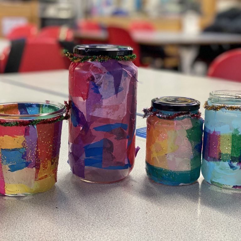arts and crafts jars