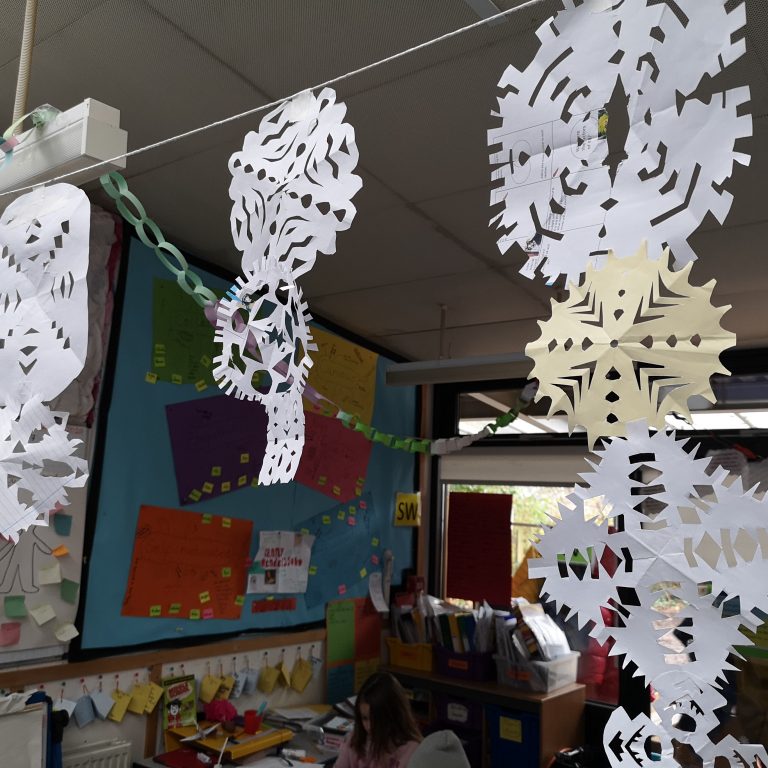 paper snowflakes