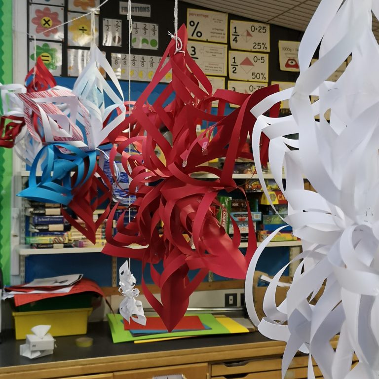 paper snowflakes