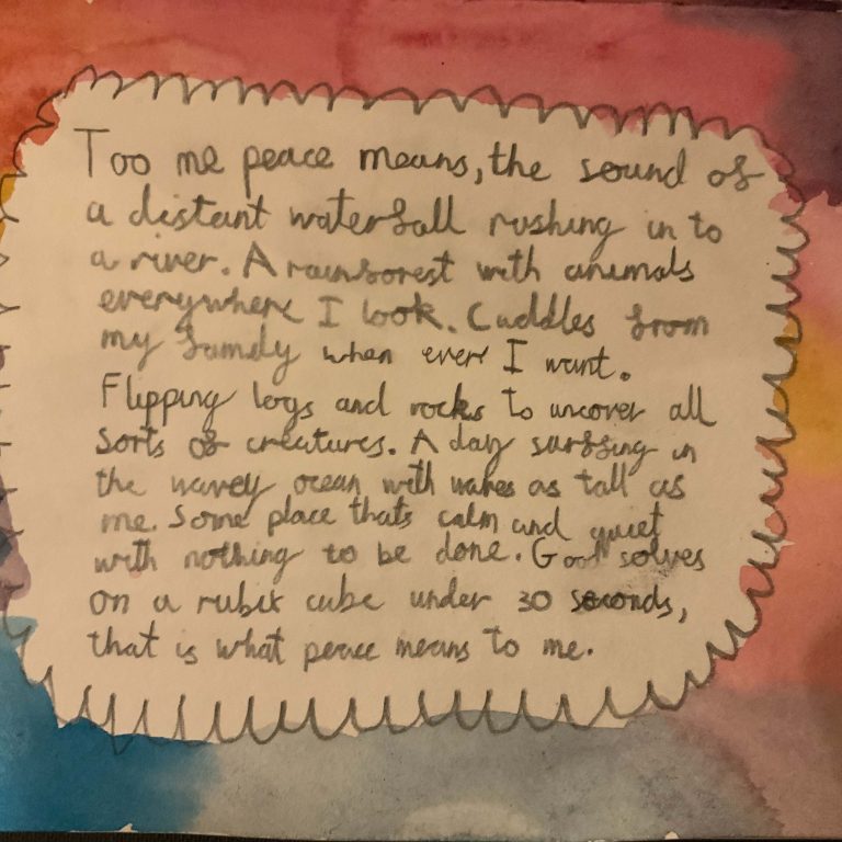 Poem about peace