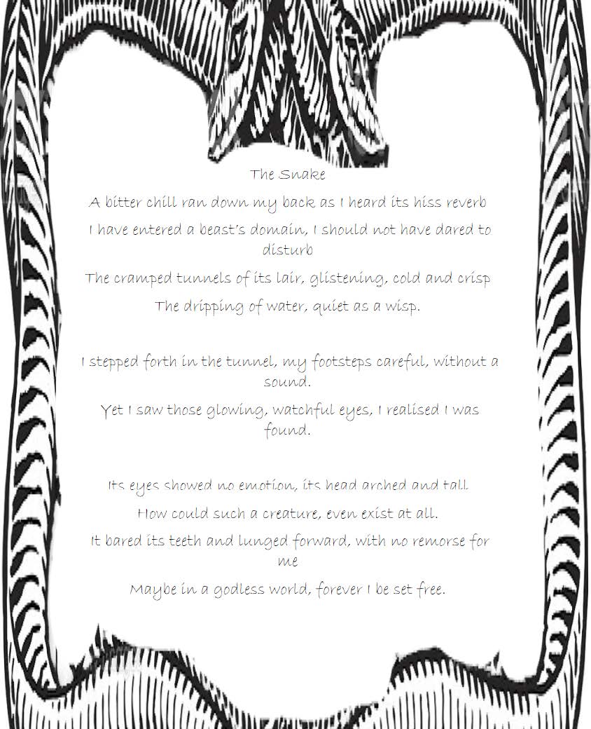 The Snake a poem by Azrael H