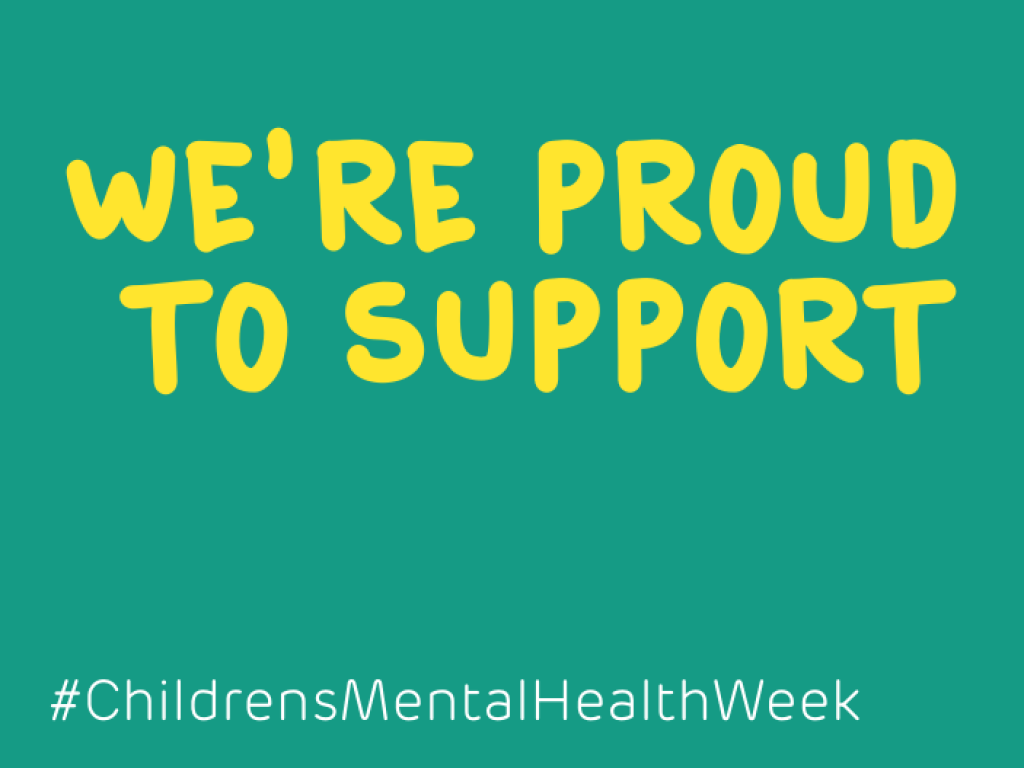 Poster promoting Children's Mental Health Week