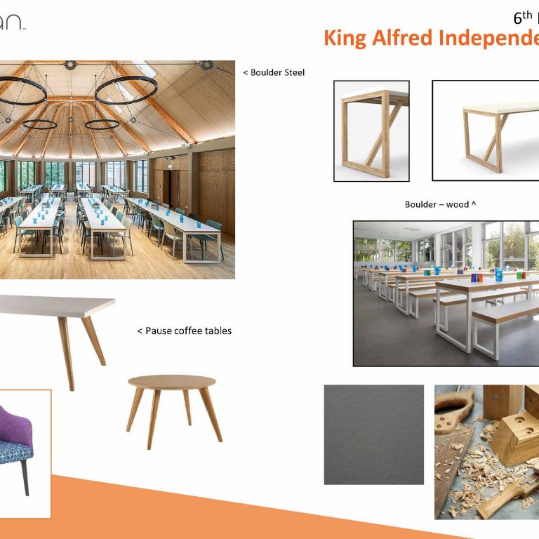 Images of 6th Form furniture and interiors inspiration