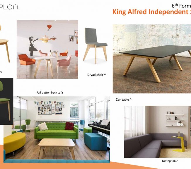 Images of 6th Form furniture and interiors inspiration