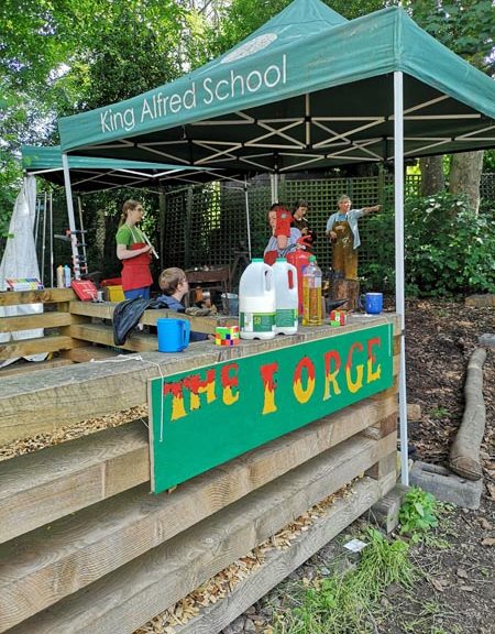 King Alfred School forge