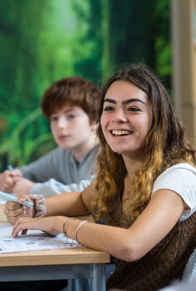 Upper School student in lessons