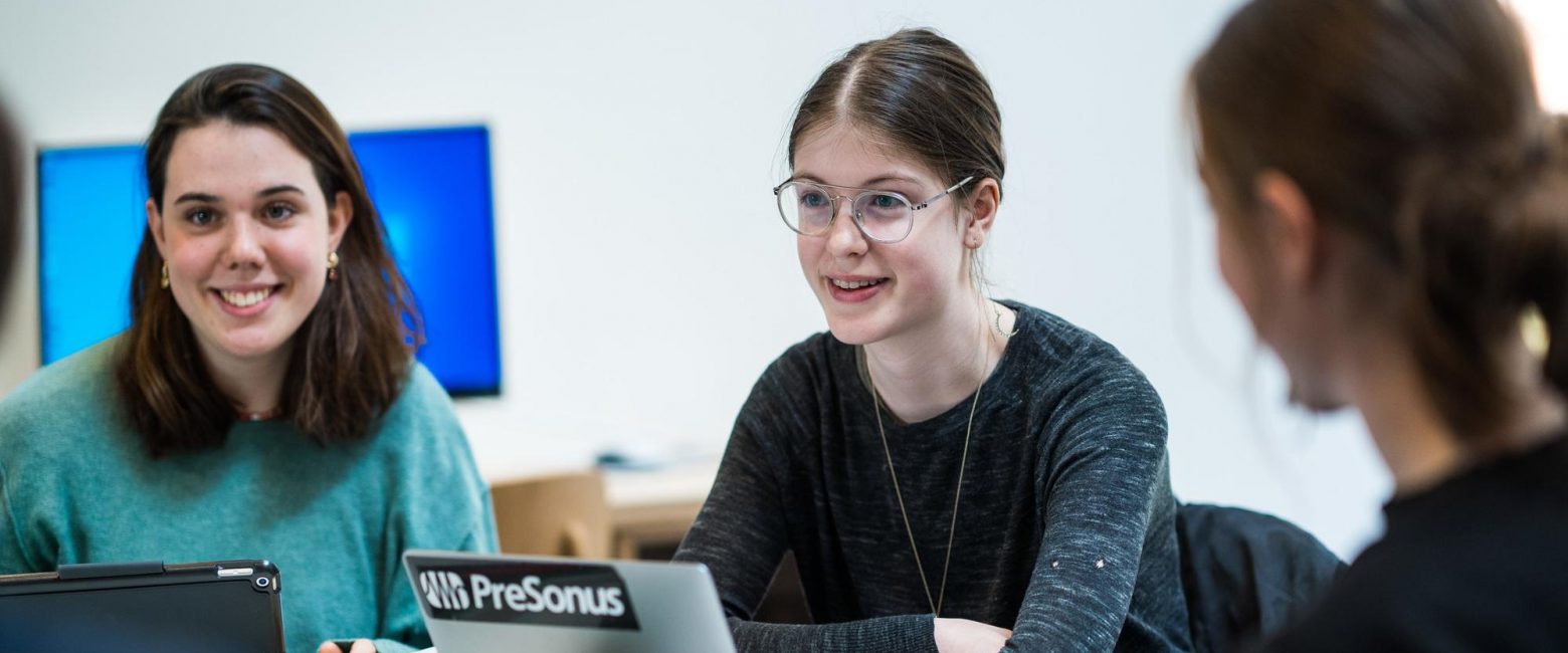 Sixth Form student upstairs in new Sixth Form centre