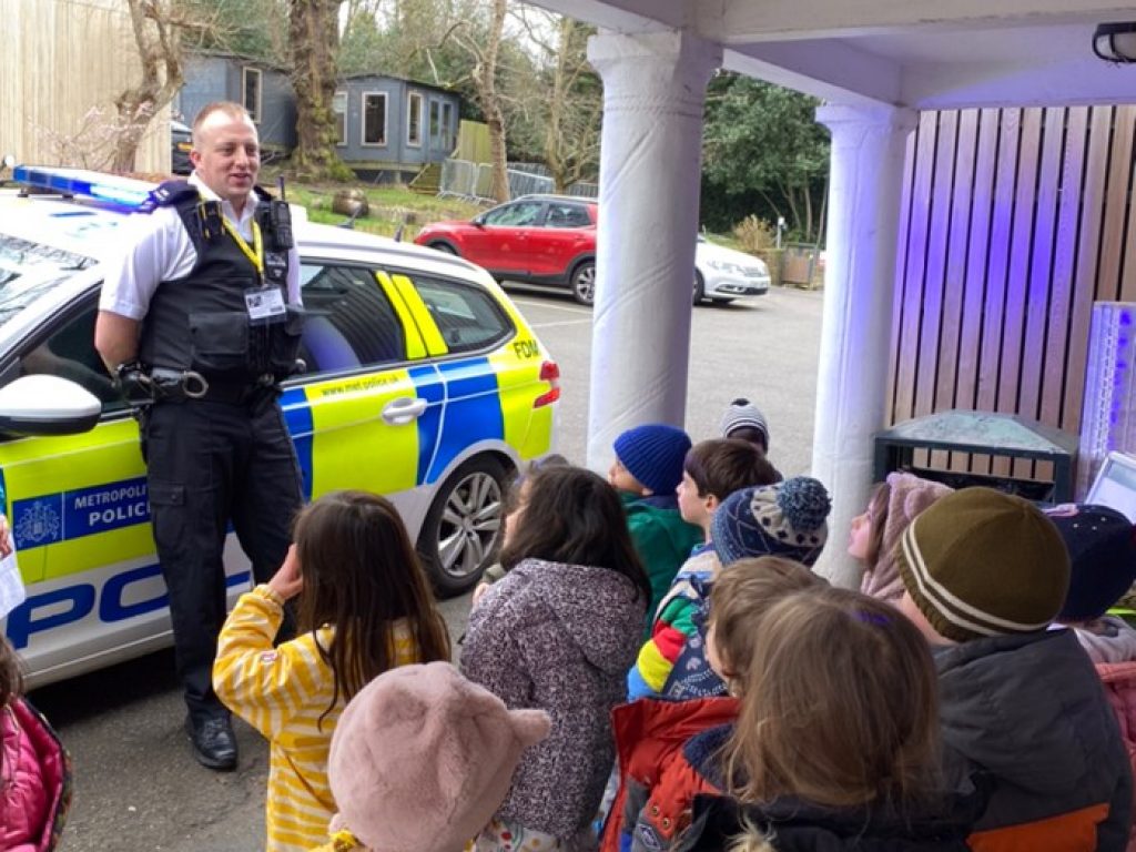 Reception Police Visit