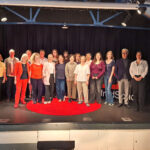 All the speakers from the TEDx King Alfred School event on stage