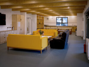 common room in The King Alfred School Sixth Form Centre